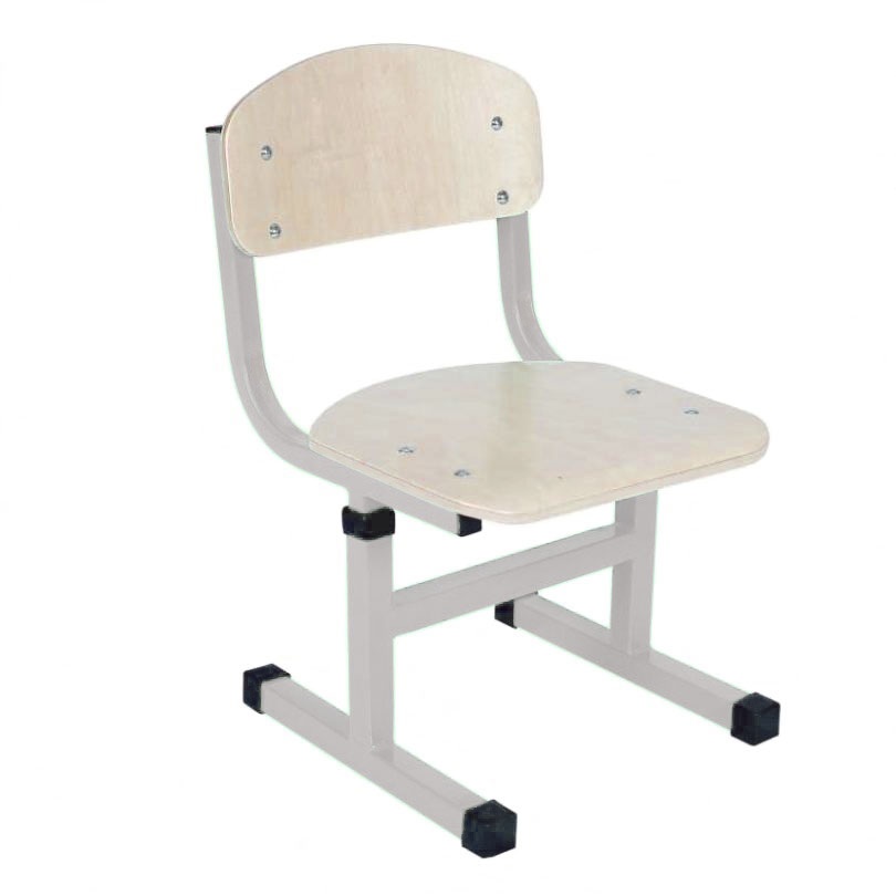 Стілець дитячий Т-подібний на квадратній трубі, регулюється на ростові групи №1-3 (ЛЕОНТЕК) (90290)